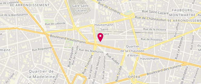 Plan de Agent Provocateur, Printemps Haussmann
64 Boulevard Haussmann, 75009 Paris