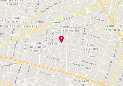Plan de Rnb Evasion, 10 Rue Richer, 75009 Paris