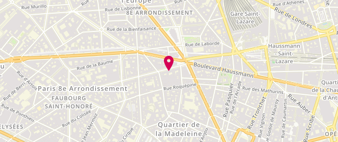 Plan de Bruce Field, 7 Rue la Boétie, 75008 Paris
