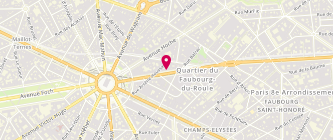 Plan de Cafe Coton, 24 avenue de Friedland, 75008 Paris