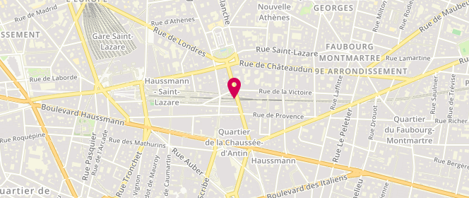 Plan de Calzedonia, 39 Rue de la Chau. d'Antin, 75009 Paris