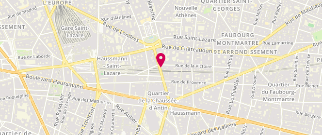 Plan de Shirley, 62 Rue de la Chau. d'Antin, 75009 Paris