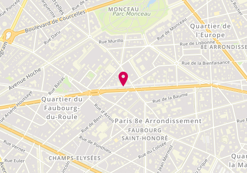 Plan de Harriman, 170 Bis Boulevard Haussmann, 75008 Paris
