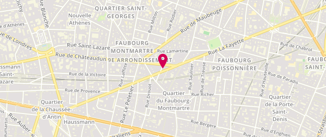 Plan de Magasin Rubens, 53 Rue la Fayette, 75009 Paris