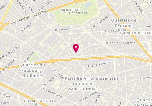 Plan de Smuggler Courcelles, 36 Rue de Courcelles, 75008 Paris