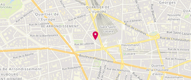 Plan de Bagatellshop, 14 Rue du Rocher, 75008 Paris