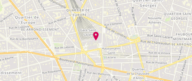 Plan de Camaieu, Coeur de Saint Lazare Gare Saint-Lazare, 75008 Paris