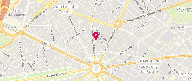 Plan de Henrique Enko, 22 Rue Troyon, 75017 Paris