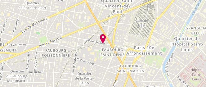 Plan de Fils d'Or, 13 Rue Chabrol, 75010 Paris
