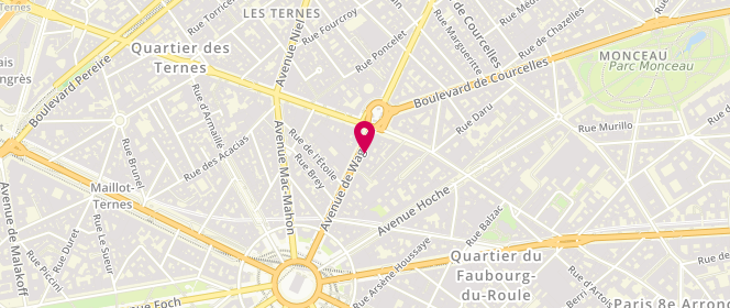 Plan de Stanbridge, 38 Avenue Wagram, 75008 Paris