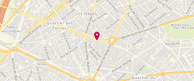 Plan de Balibaris, 19 avenue des Ternes, 75017 Paris