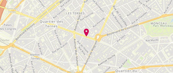 Plan de Etam, 13-15 Av. Des Ternes, 75017 Paris