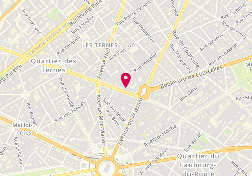 Plan de My Lovers, 6 avenue des Ternes, 75017 Paris