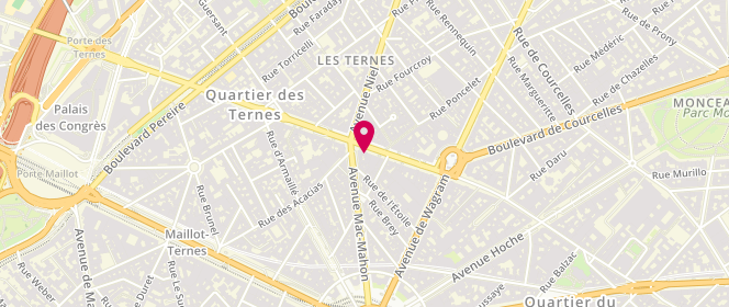 Plan de Calzedonia, 29-31 avenue des Ternes, 75017 Paris