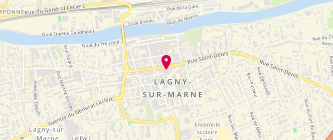 Plan de Lodge Factory, 9 Rue des Marchés, 77400 Lagny-sur-Marne