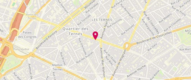 Plan de Un Jour Ailleurs, 39 avenue des Ternes, 75017 Paris