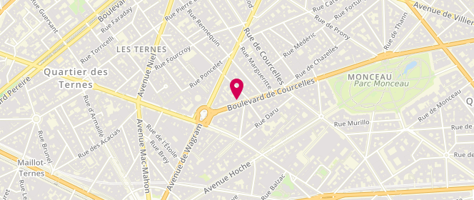 Plan de Bruce Field, 112 Boulevard de Courcelles, 75017 Paris