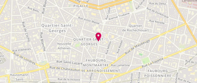Plan de HALIMI Alain, 31 Rue des Martyrs, 75009 Paris