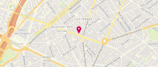Plan de Lacoste, 36 avenue des Ternes, 75017 Paris