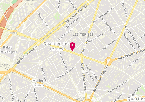 Plan de Eric Bompard, 42 Avenue Ternes, 75017 Paris