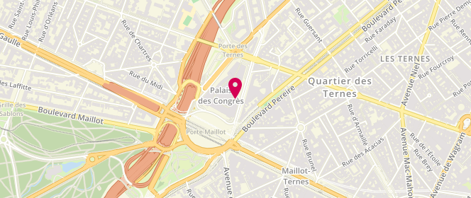 Plan de Sopranis, 2 Place de la Prte Maillot, 75017 Paris