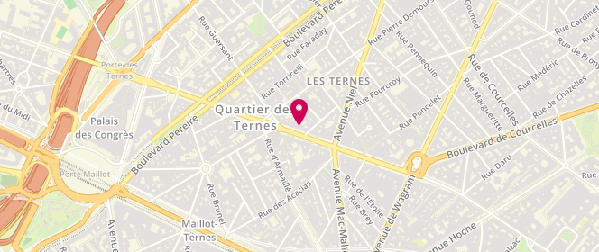 Plan de Petit Bateau, 46 avenue des Ternes, 75017 Paris