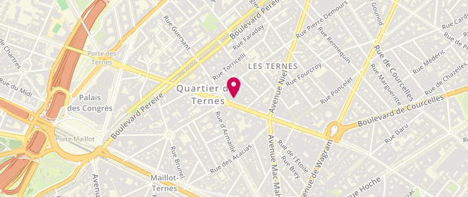 Plan de Wolford, 56 avenue des Ternes, 75017 Paris