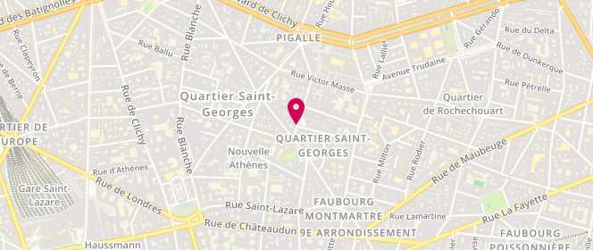 Plan de Juju S'Amuse, 3 Rue Henry Monnier, 75009 Paris