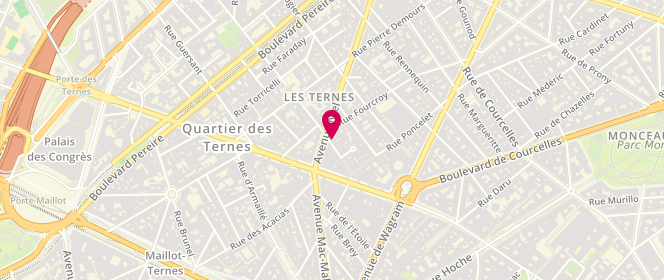 Plan de Le Coin des Marques, 14 Rue Bayen, 75017 Paris