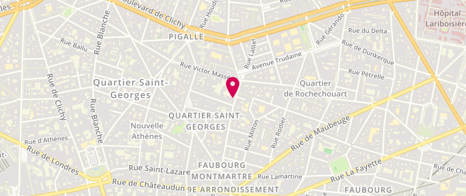 Plan de Anthology Paris, 41 rue des Martyrs, 75009 Paris