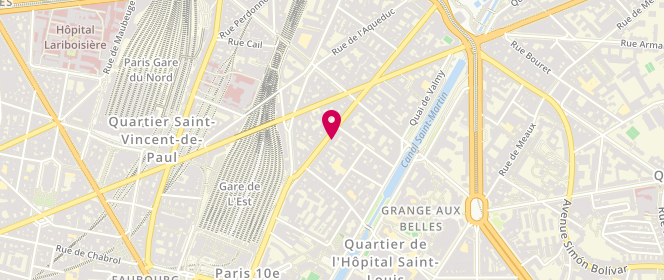 Plan de Le Coin des Marques, 218 Rue du Faubourg Saint-Martin, 75010 Paris