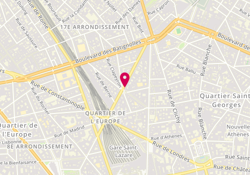 Plan de Riv' Ka, 14 Rue Saint Pétersbourg, 75008 Paris