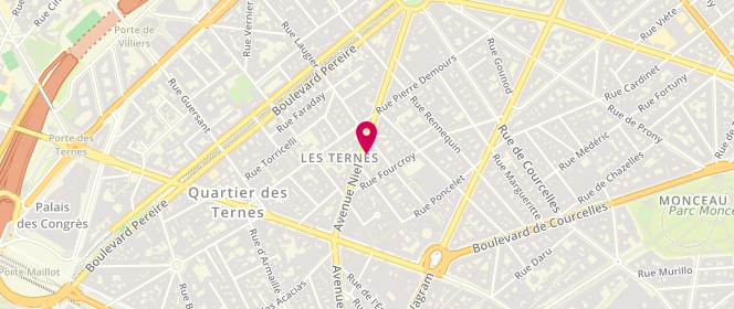 Plan de Francois Duran, 26 avenue Niel, 75017 Paris