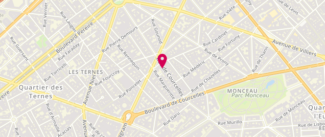 Plan de Café Coton, 97 Rue de Courcelles, 75017 Paris