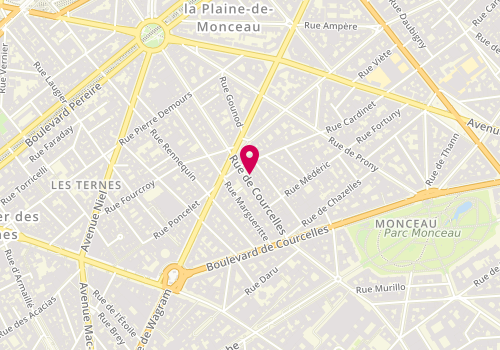 Plan de Fursac, 126 Rue de Courcelles, 75017 Paris