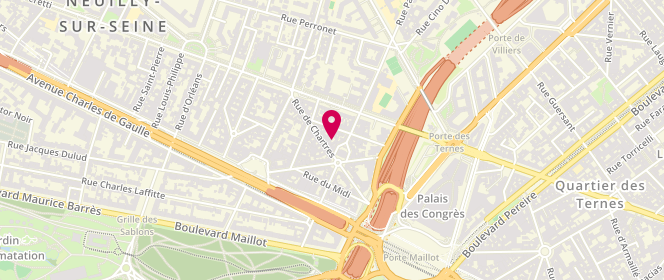 Plan de Mes Demoiselles | Magasin Sablonville | Neuilly Sur Seine, 18 Rue de Chartres, 92200 Neuilly-sur-Seine