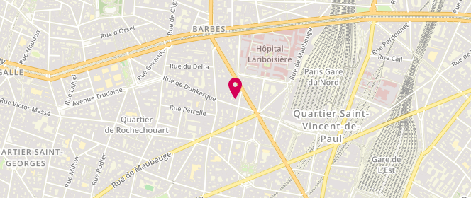 Plan de Salon du Mariage/Hella Mariage, 29 Rue de Rocroy, 75010 Paris