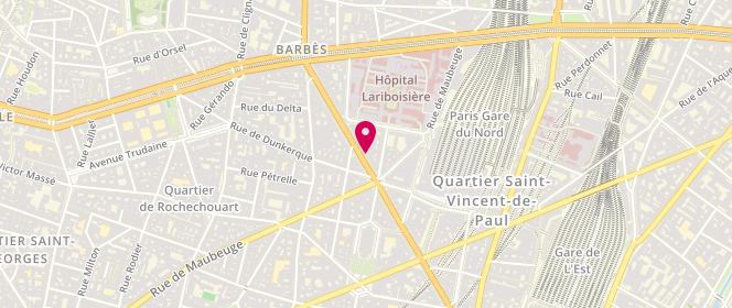 Plan de Milord, 140 Boulevard de Magenta, 75010 Paris