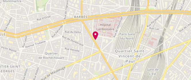 Plan de Princes et Princesses, 146 Boulevard Magenta, 75010 Paris