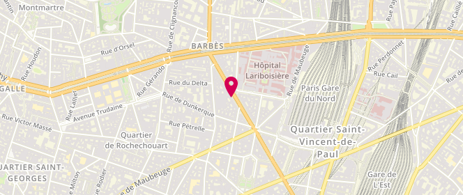 Plan de Tout pour Elle, 139 Boulevard Magenta, 75010 Paris
