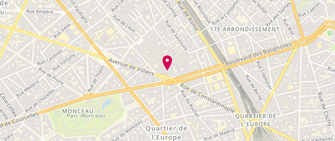 Plan de Du Pareil au Même, 11 rue de Lévis, 75017 Paris