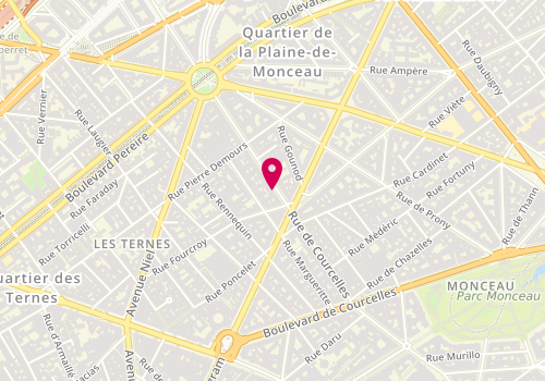 Plan de Eva K, 107 Rue Courcelles, 75017 Paris