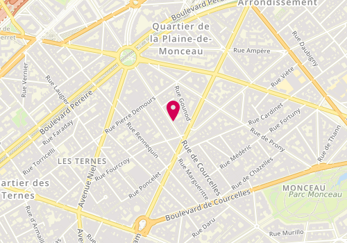 Plan de Tartine et Chocolat, 142 Rue de Courcelles, 75017 Paris