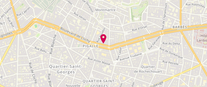 Plan de Victor Souvenirs, 8 Boulevard de Clichy, 75018 Paris