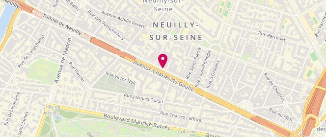 Plan de Pour Elle, 108 Avenue Charles de Gaulle, 92200 Neuilly-sur-Seine