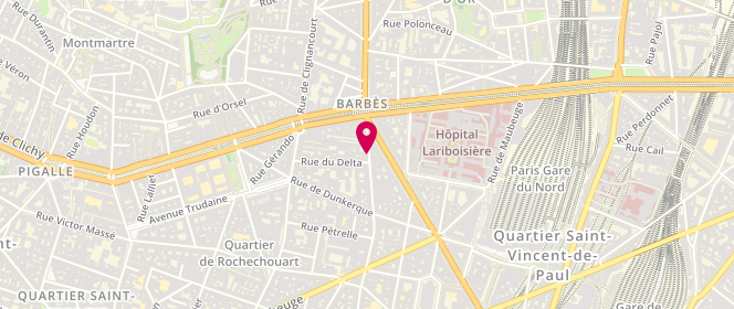 Plan de Beirut Mode, 183 Rue Faubourg Poissonnière, 75009 Paris
