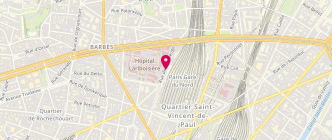 Plan de Jennyfer, 112 Rue de Maubeuge, 75010 Paris