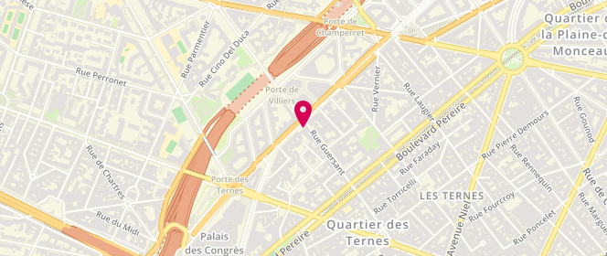 Plan de Aubert, 37-39 Boulevard Gouvion-Saint-Cyr, 75017 Paris