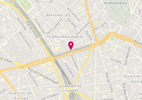 Plan de Donna Cusumano, 38 Boulevard des Batignolles, 75017 Paris