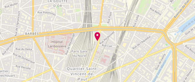 Plan de Gnannam S Textile, 201 Rue Faubourg Saint Denis, 75010 Paris